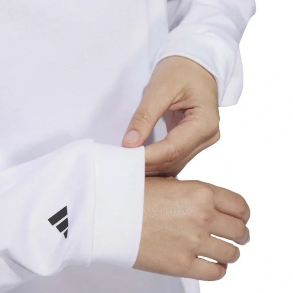 NWT adidas Women's Select Mock Neck Long-Sleeve Top. Size Small. - Picture 5 of 8